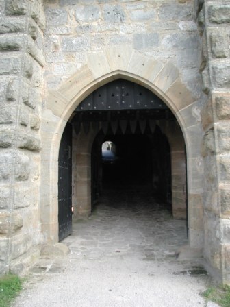View of the Red Tower tunnel from the Bear's Bastion